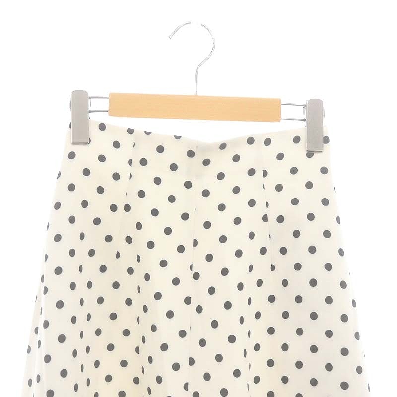 アプワイザーリッシェ Apuweiser-riche 22SS ドット ミディ丈 フレア  