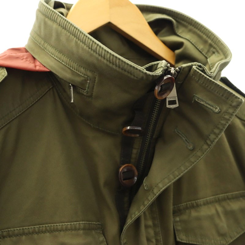 バーバリーブラックレーベル 3way 独立ライナー ミリタリージャケット バーバリーブラックレーベル BURBERRY BLACK LABEL M65