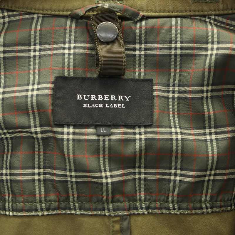 【美品】バーバリーブラックレーベル ミリタリージャケット ノバチェック カーキ 楽天市場】【中古】BURBERRY BLACK LABEL | バーバリーブラック