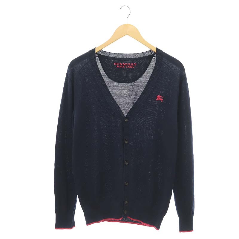 バーバリーブラックレーベル BURBERRY BLACK LABEL バイカラー 