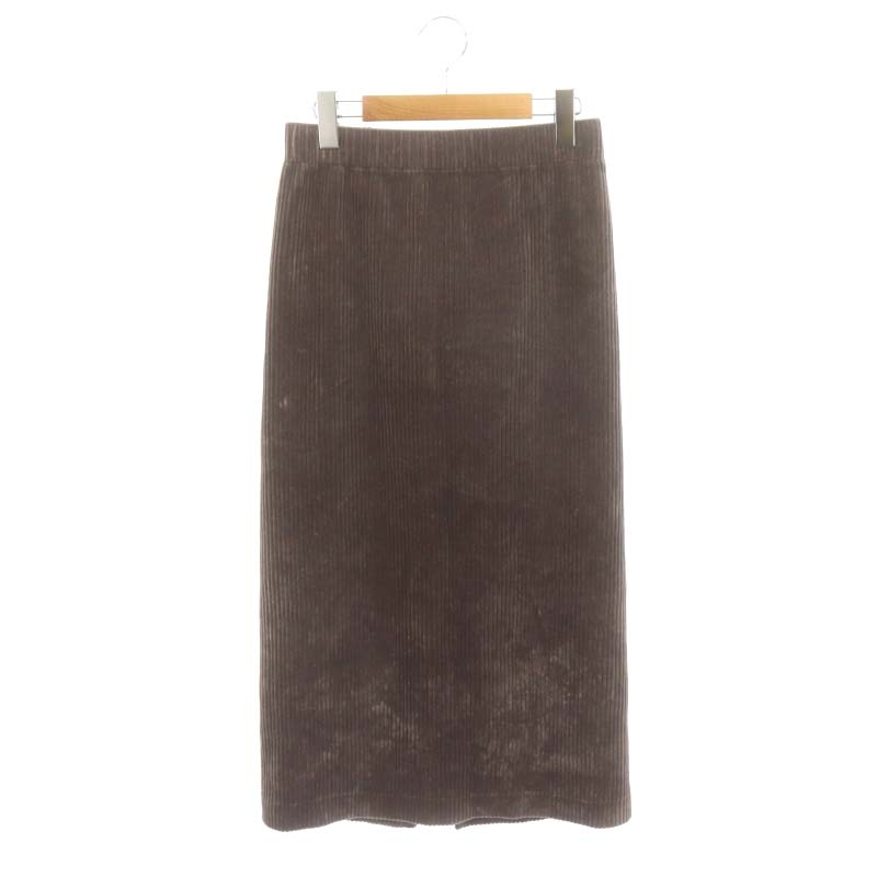 イエナ IENA コーデュロイジャージスカート ロング タイト 36  