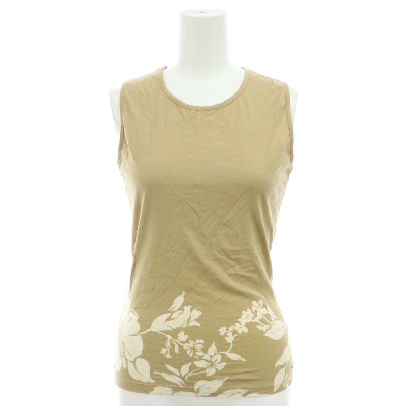 CELINE ノースリーブポロシャツ S ベージュ 【公式通販】