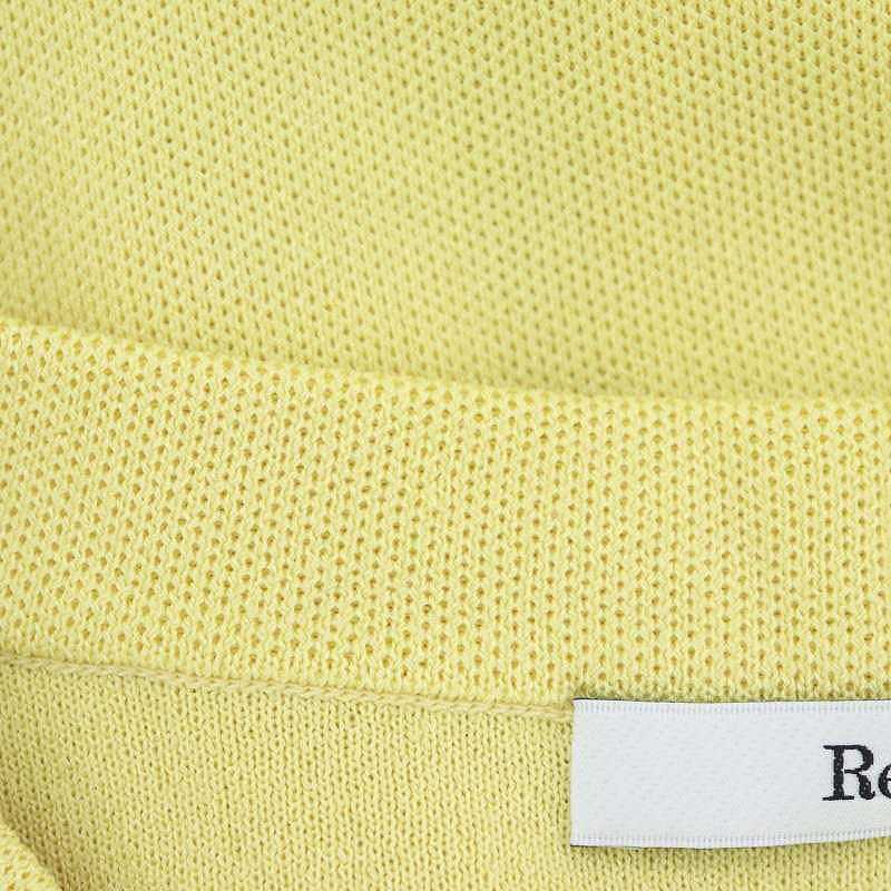 新品】Rene カーディガン 23SS イエロー 36サイズ