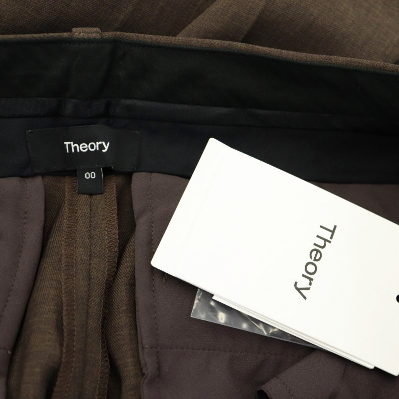 未使用品 セオリー Theory 24SS Crisp Twill Treeca 2 HW パンツ