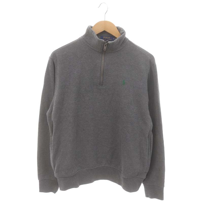 Polo Ralph Lauren ハイネック ハーフジップ スウェット 裏起毛