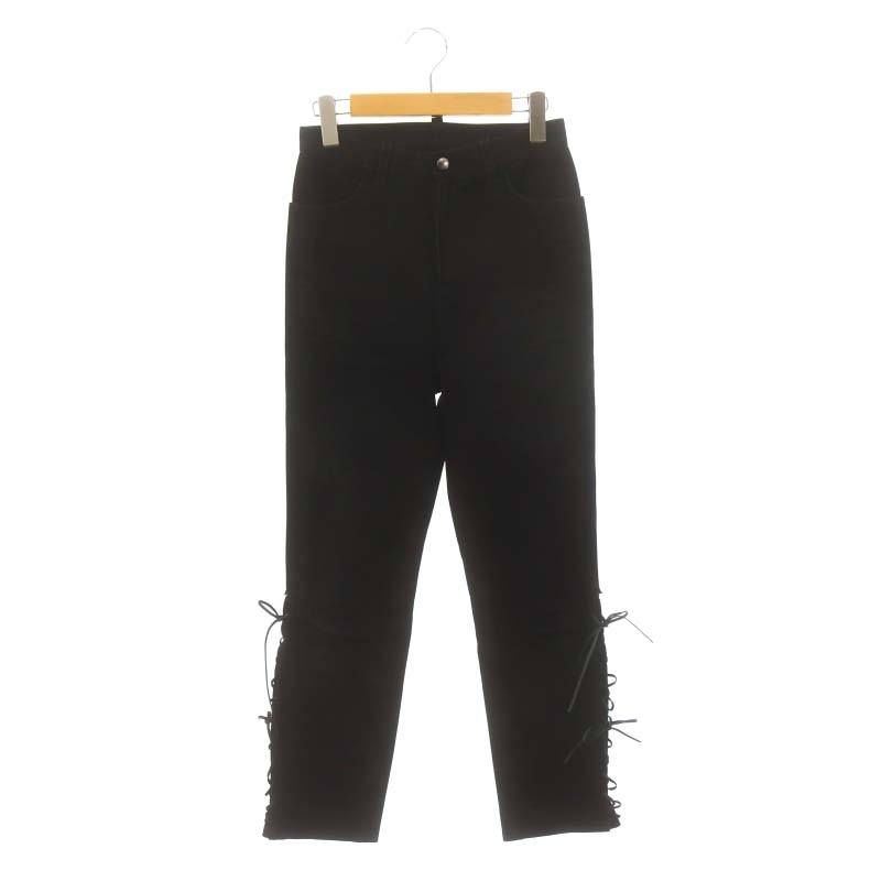 【最終お値下げ】 FUMIKA UCHIDA レザーパンツ　サイズ36 FUMIKA UCHIDA レザーパンツ【サイズ36】