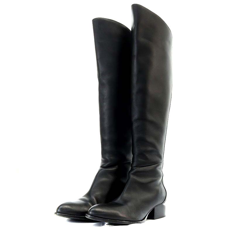 アレキサンダーワン ALEXANDER WANG ブーツ ロング チャンキーヒール 