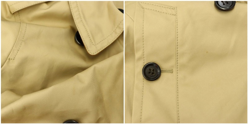 美品 COACH コーチ F33868 ベルト付 トレンチコート ベージュ S コーチ(COACH)コーチ トレンチコート 衣料品 アウター