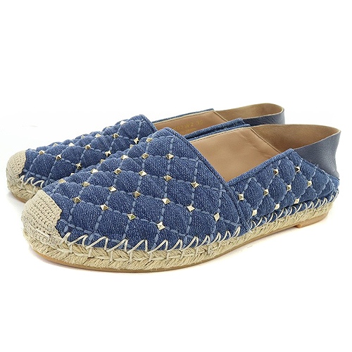 ヴァレンティノ スタッズ エスパドリーユ Valentino スリッポン