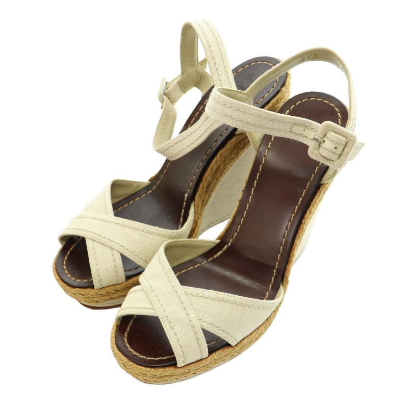 クリスチャンルブタンマドカリーナウェッジサンダルサイズ38