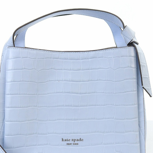 kate spade ノット クロコ エンボス レザー 2way トートバッグ kate spade ノット クロコ エンボス レザー 2way トートバッグ