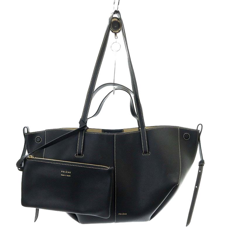 ポレーヌ POLENE CYME MINI ハンドバッグ ショルダーバッグ 2way  