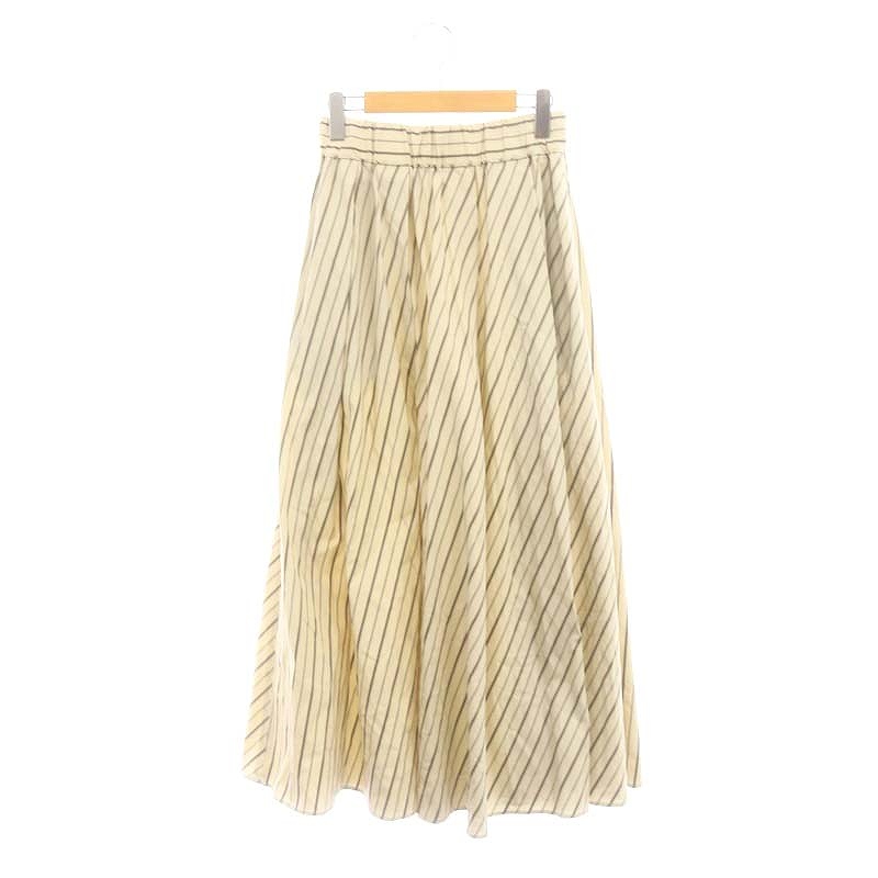 ロゥタス Rawtus Hello Bonjour アパルトモン 別注 Stripe Maxi Skirt 