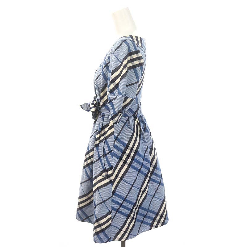 BURBERRY BLUE LABEL バーバリー　ミニワンピース　36 ブルー 楽天市場】バーバリー ワンピース Burberry Blue Label バーバリー