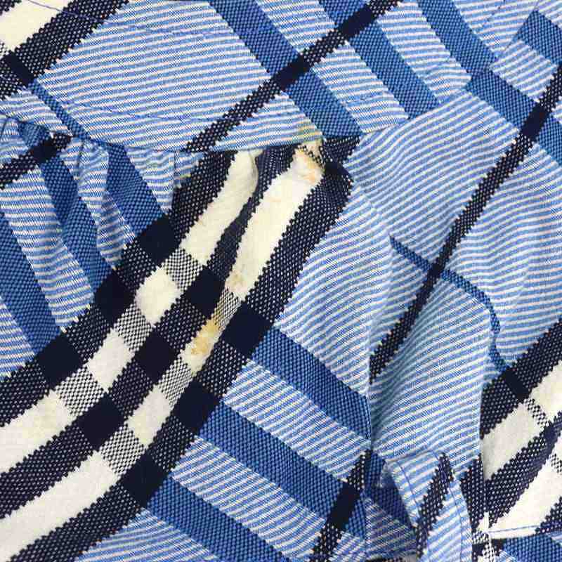バーバリーブルーレーベル BURBERRY BLUE LABEL チェック Aライン