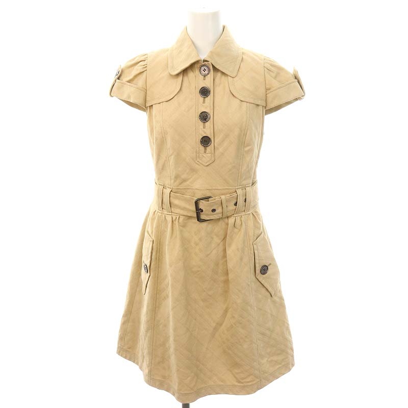 バーバリーブルーレーベル BURBERRY BLUE LABEL トレンチワンピース 