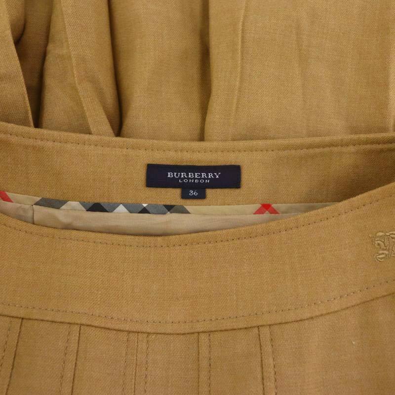 BURBERRY LONDON プリーツスカート170A （M~L相当) 膝丈 BURBERRY LONDON ノバチェック プリーツ スカート M - メルカリ