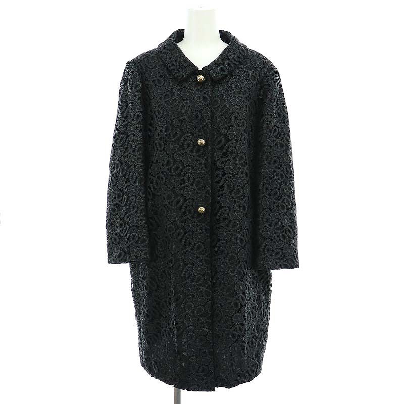 ケイトスペード KATE SPADE 花柄レースコート スプリングコート ロング  