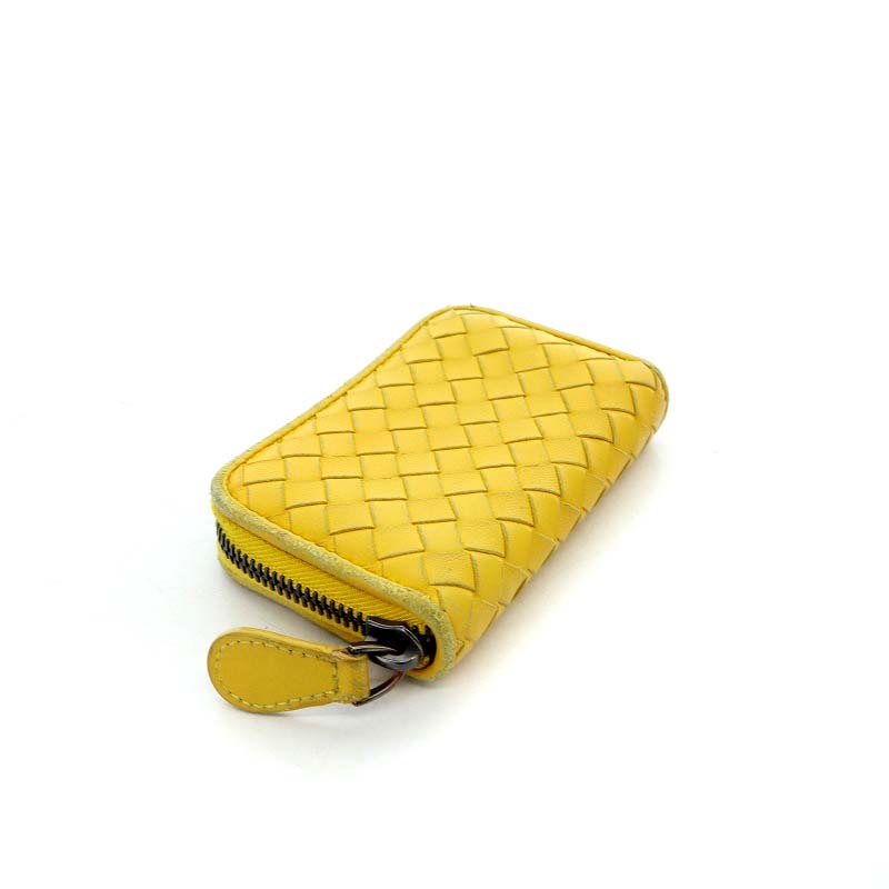 新品未使用☆人気♪ ボッテガヴェネタ イントレチャート コインケース 黄色 ボッテガヴェネタ BOTTEGA VENETA コインケース 小銭入れ