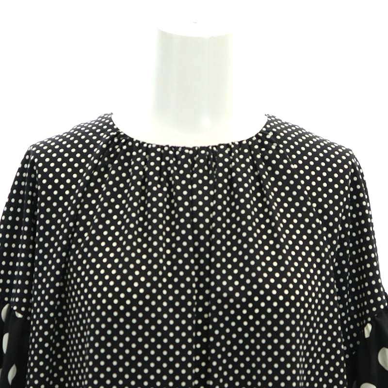 美品✨heliopole ／エリオポールフロッキードットワンピース　38 M SEERSUCKER PRINTED DRESS｜HELIOPOLE｜HÉLIOPÔLE（エリオポール