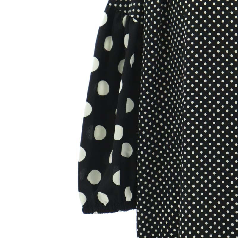 美品✨heliopole ／エリオポールフロッキードットワンピース　38 M SEERSUCKER PRINTED DRESS｜HELIOPOLE｜HÉLIOPÔLE（エリオポール