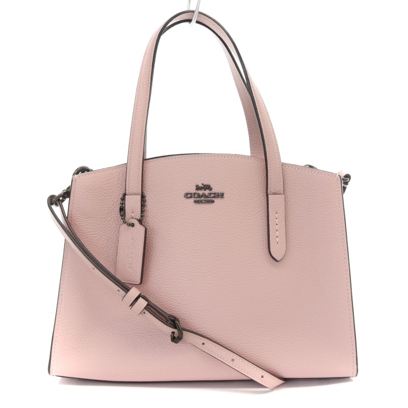 コーチ COACH チャーリー バケット バッグ PVC レザー シグネチャー