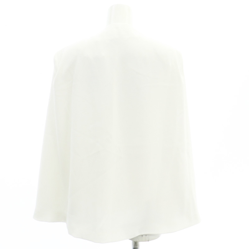 ザラ ZARA 24SS ケープ ジャケット M 白 ホワイト /NR □OS レディース 