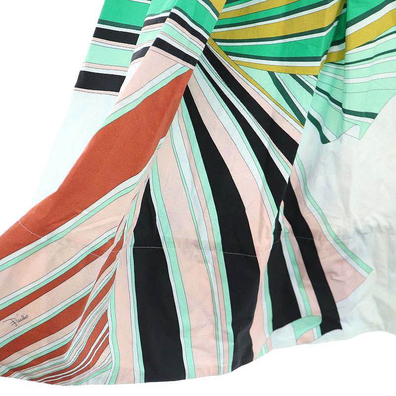 美品 EMILIO PUCCI 膝丈スカートレディースS 美品 EMILIO PUCCI エミリオプッチ スカート サイズ36 - メルカリ