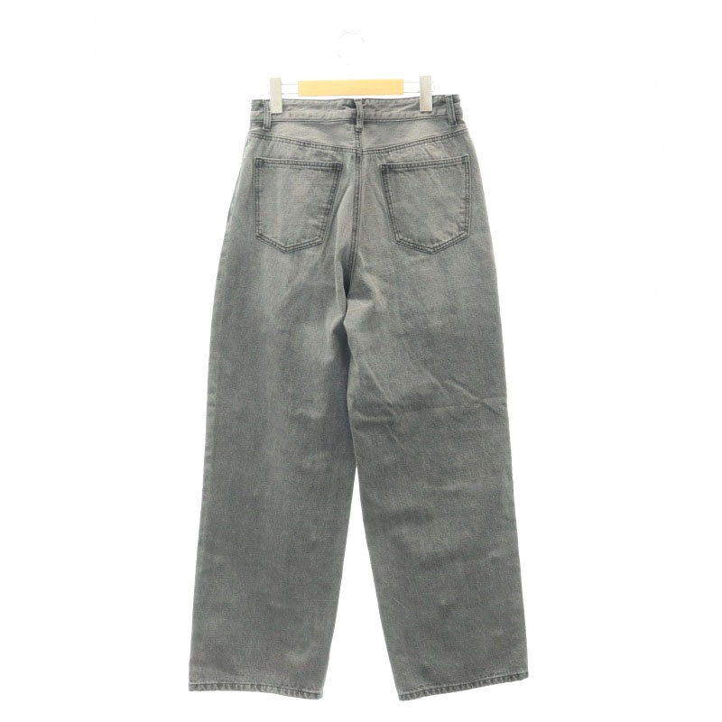 未使用品 カデュネ CADUNE 24SS クラッシュパールデニム パンツ  