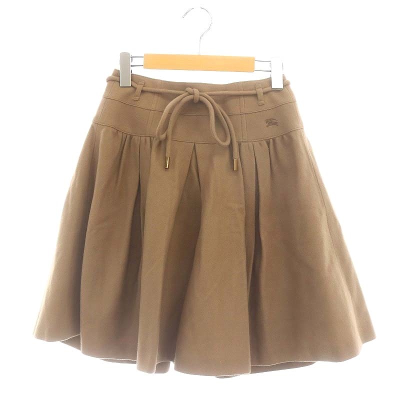 未使用品 バーバリーブルーレーベル BURBERRY BLUE LABEL タックフレア 