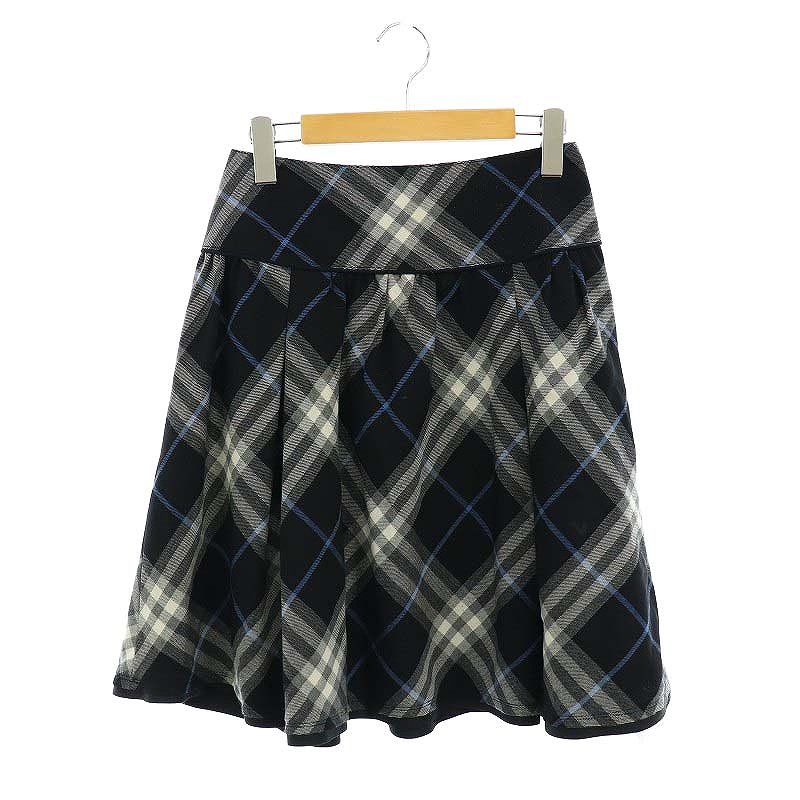 BURBERRY BLUE LABEL フレアミニスカート バーバリーブルーレーベル フレアミニスカート 【公式通販】