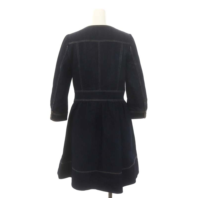 バーバリーブルーレーベル　デニムコート38 バーバリーブルーレーベル デニムワンピース コート38