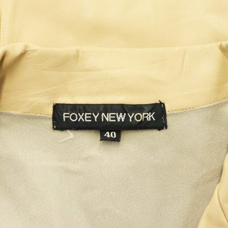 フォクシーニューヨーク FOXEY NEW YORK セットアップ 上下 フェイク 