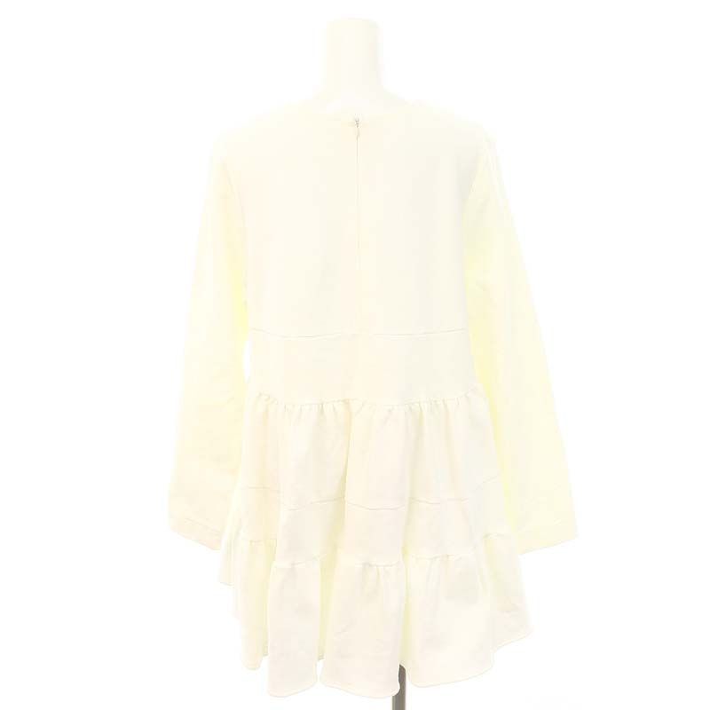 ヨリ yori 22AW ぬくぬくヘムフリルブラウス プルオーバー 長袖 