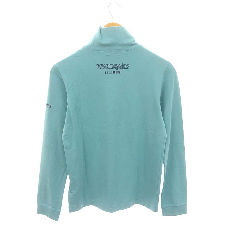 Pearly gates パーリーゲイツ ミントグリーン ニット ジャケット M