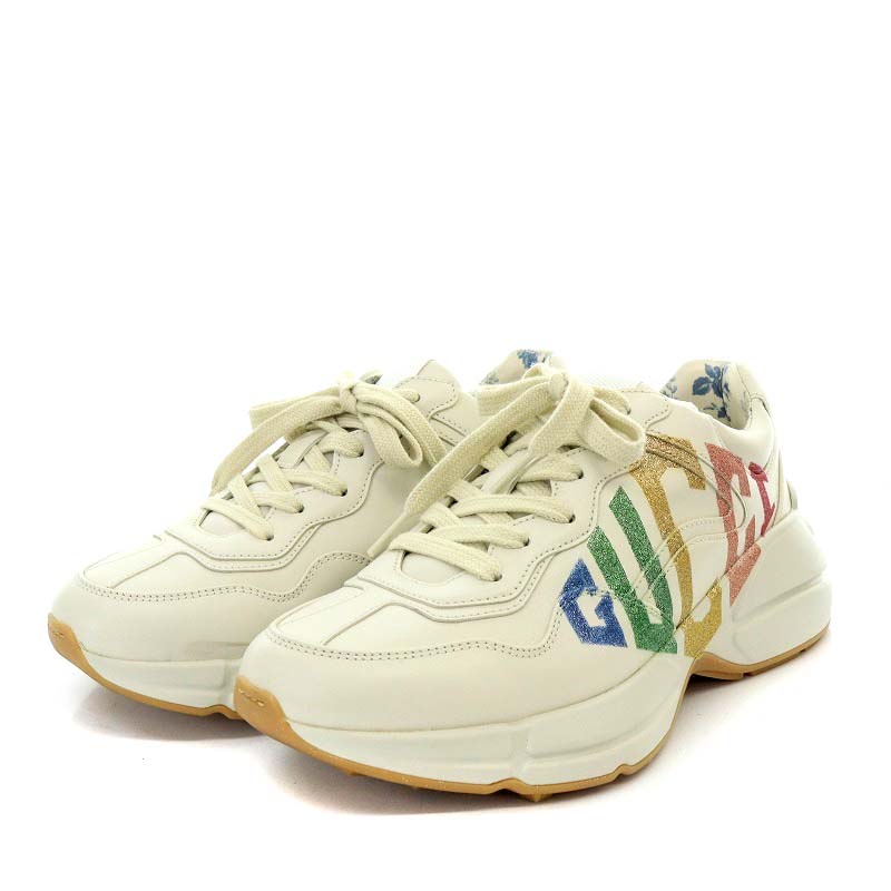 グッチ GUCCI 524990 ライトン グリッター スニーカー ローカット 