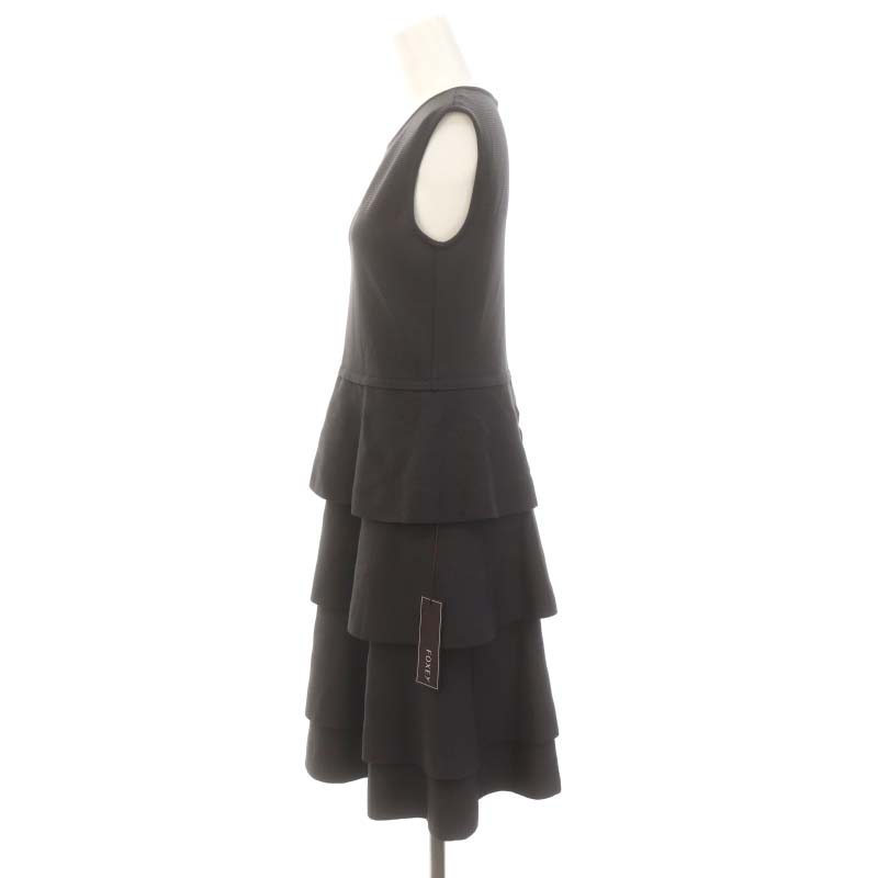 未使用品 フォクシー FOXEY ミルフィーユドレス ワンピース ひざ丈 