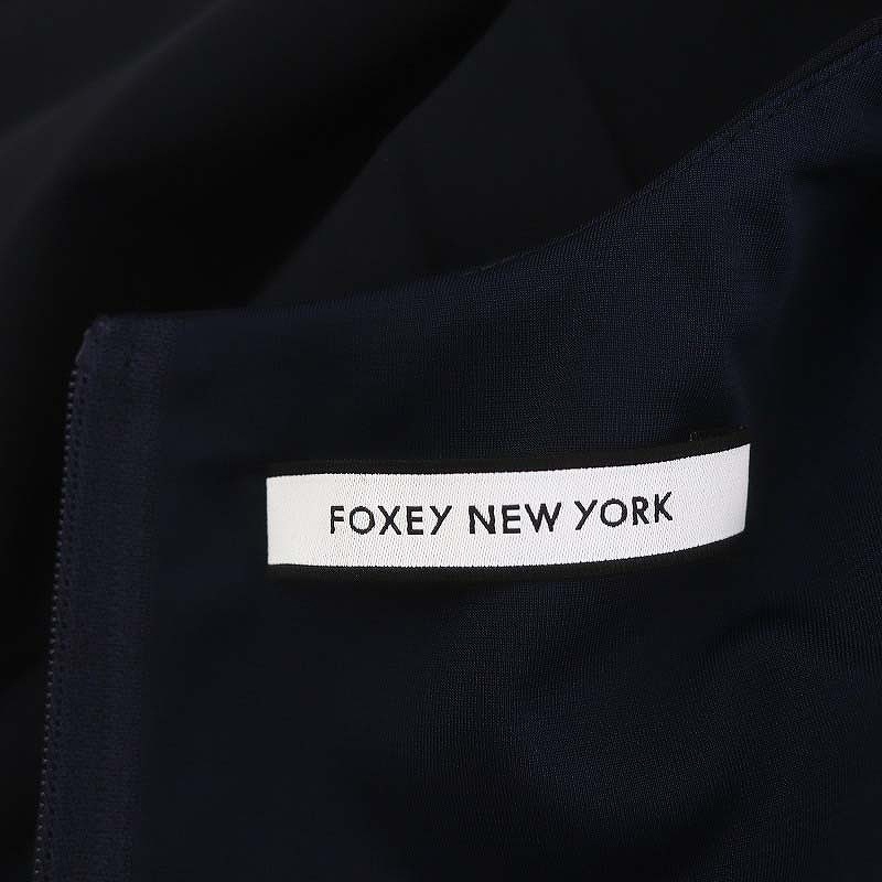 フォクシーニューヨーク FOXEY NEW YORK プリーツポケットドレス 