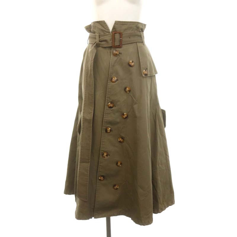 アメリヴィンテージ Ameri VINTAGE トレンチライクスカート フレア  