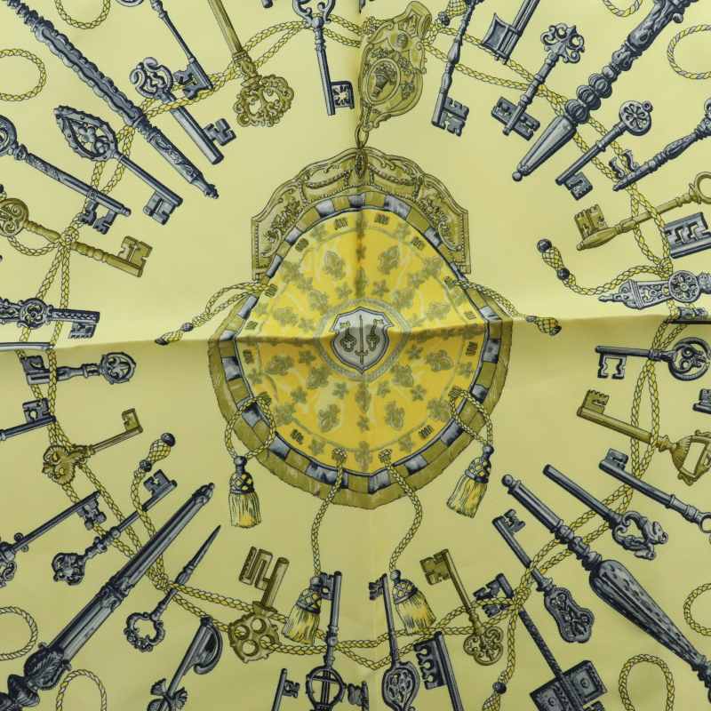 エルメス HERMES カレ45 LES CLES プチカレ ガヴロッシュ