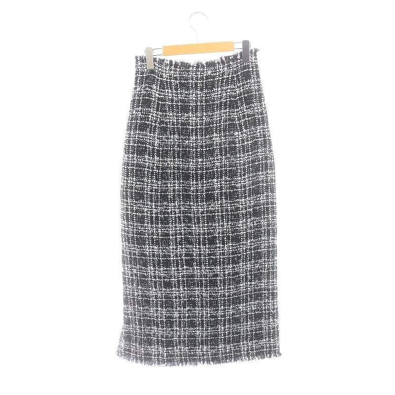 オーラリー AURALEE 23SS サマーツイードタイトスカート ロング マキシ  