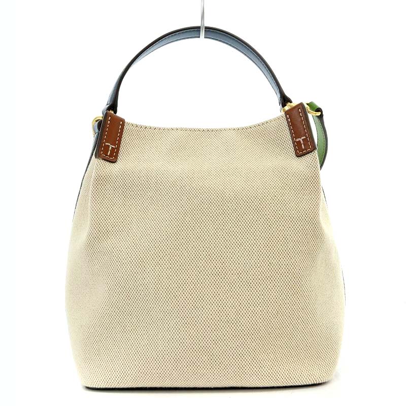 トリーバーチ TORY BURCH CANVAS BUCKET BAG バケットバッグ