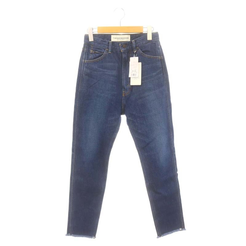 未使用品 シンゾーン Shinzone スリムカットオフデニムパンツ ジーンズ  