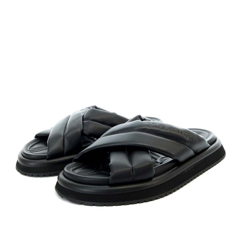 ドルチェ&ガッバーナ ドルガバ DOLCE&GABBANA VEGAN LEATHER CRISS  