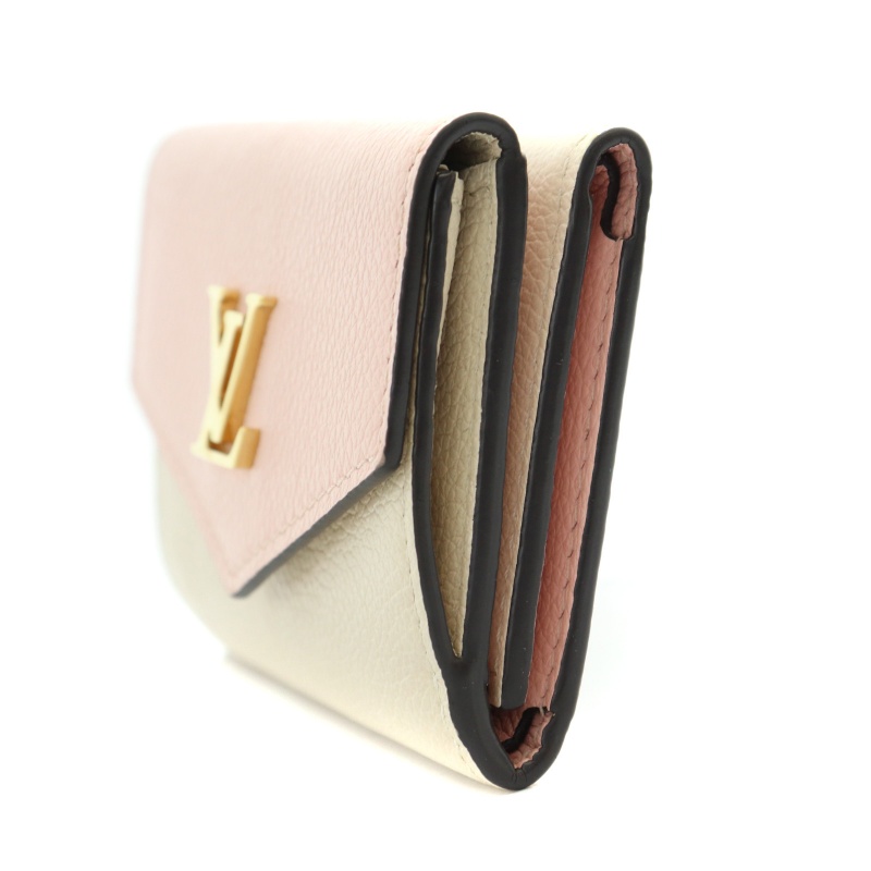 ルイヴィトン ポルトフォイユロックミニ 三つ折り財布 LV金具 61030 今日は一粒万倍日】開運日に注目したいルイ・ヴィトンのミニミニサイズ