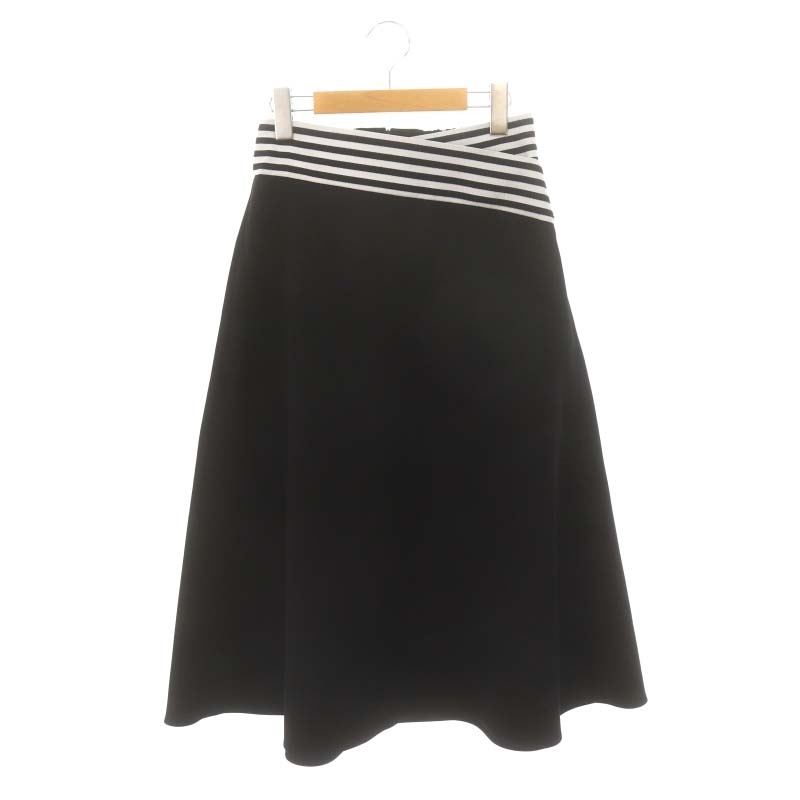 ボーダーズアットバルコニー BORDERS at BALCONY TWILL SKIRT フレア 