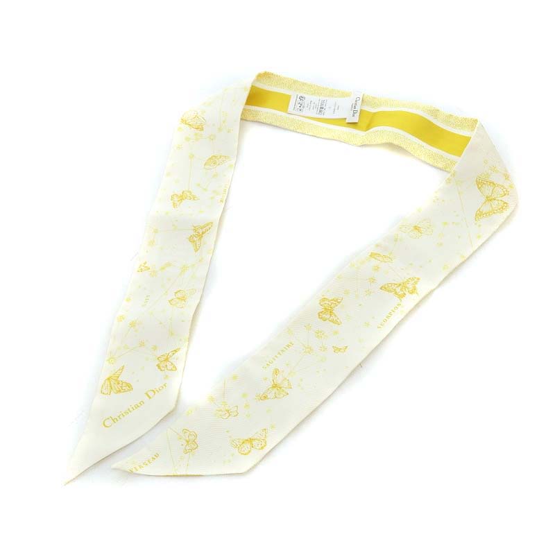 クリスチャンディオール Christian Dior ミッツァ シルク バタフライ  