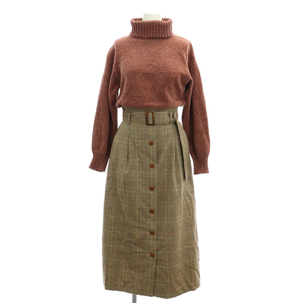 LILY BROWN リリーブラウン　シャツドッキングニットワンピース　24AW リリーブラウン LILY BROWN シャツドッキングニットワンピース