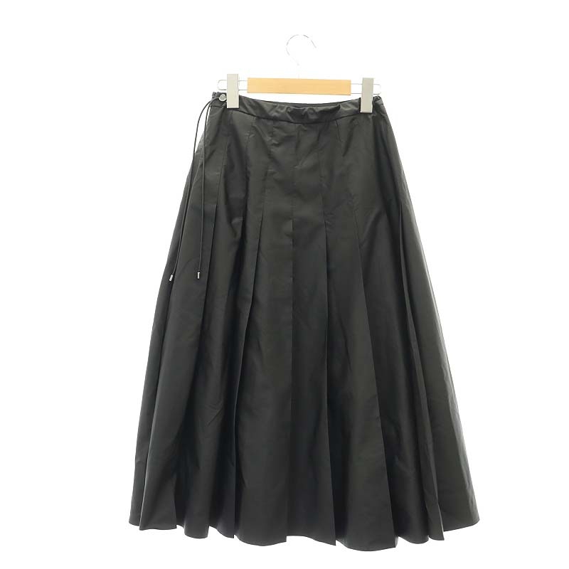 モンクレール MONCLER 22AW GONNA ナイロン フレアスカート プリーツ  