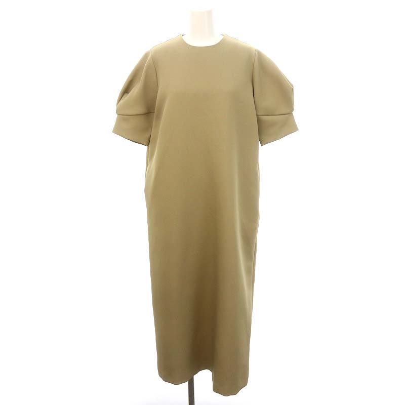 リムアーク rim.ark Tuck sleeve long OP ワンピース 半袖 ロング 36  